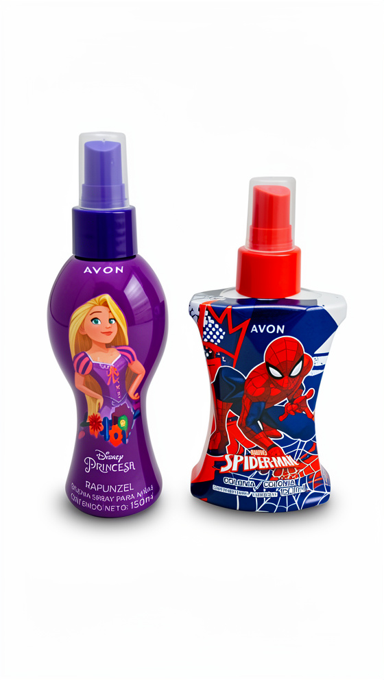 Colonia hombre araña/princesa