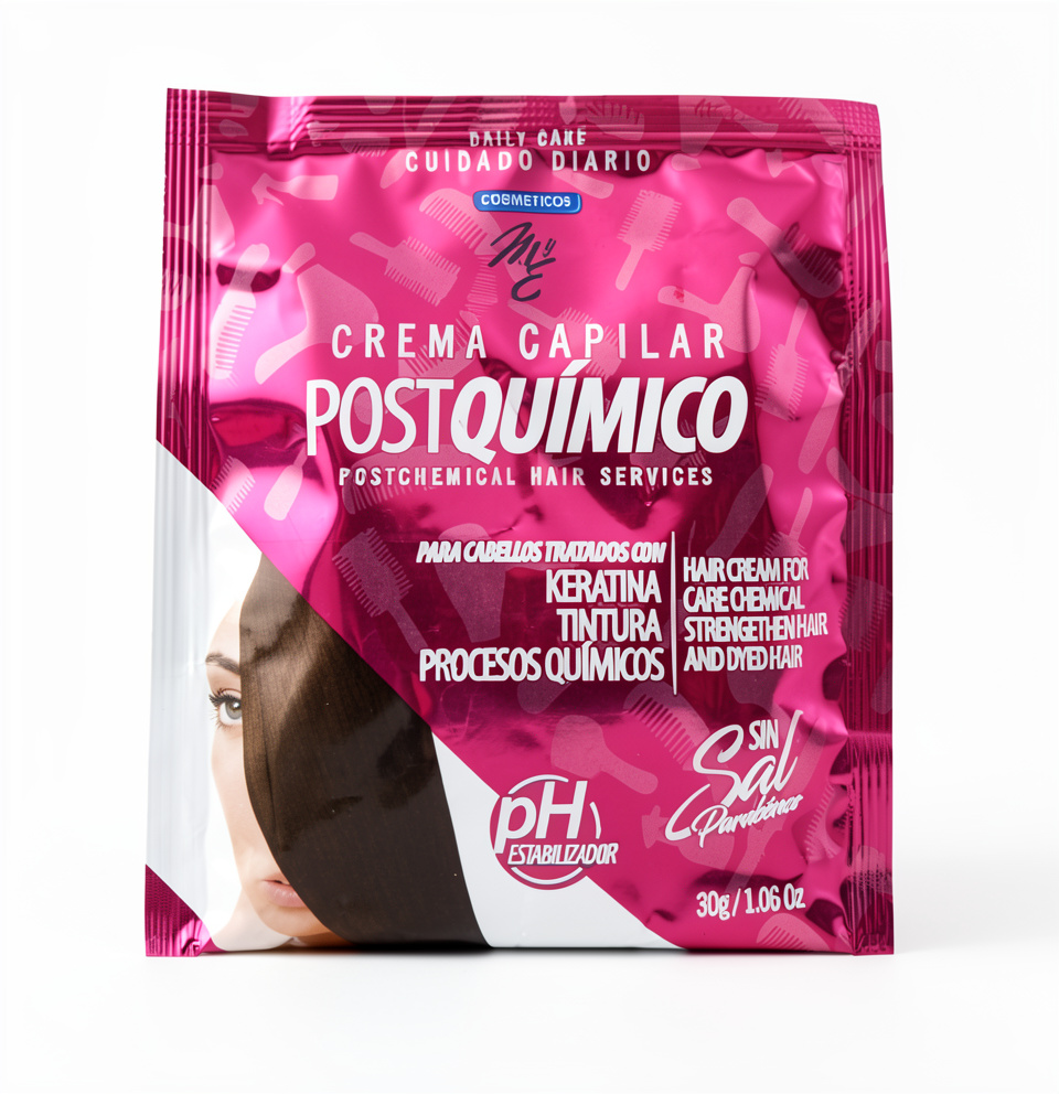 Trat. Crema cap. Postquimico sobre 30gr MyE