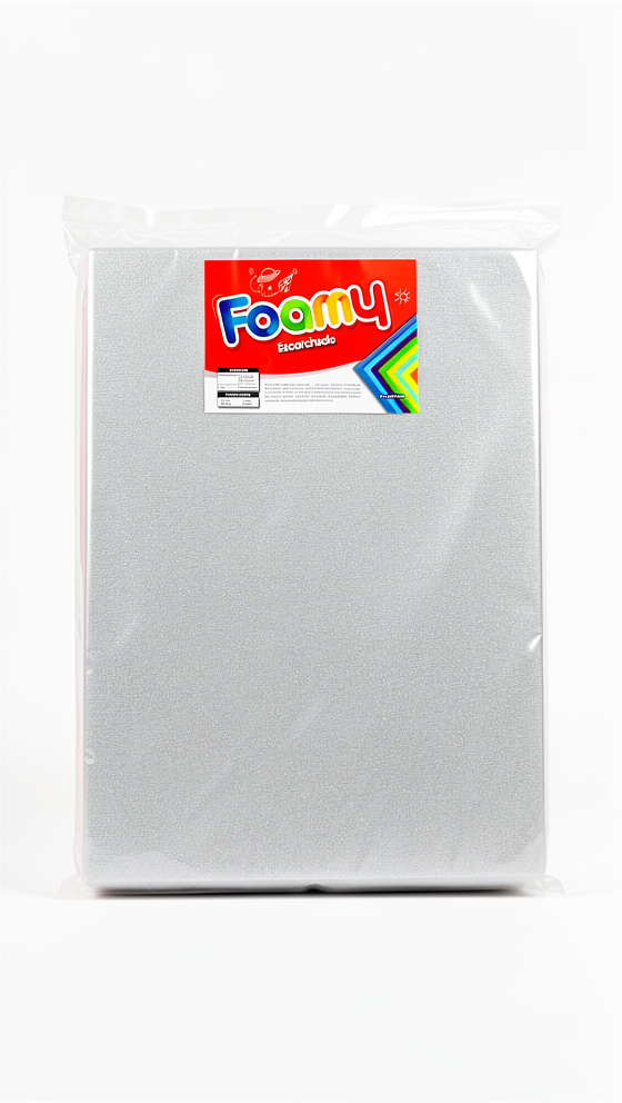 Foamy escarc. 4carta Plata Marfil
