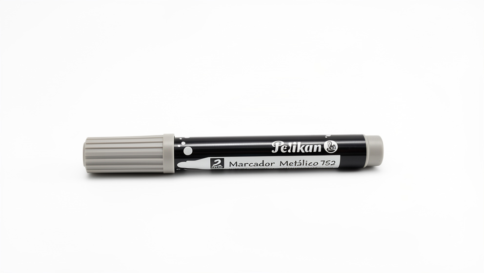 Marcador metaliz. plata Pelikan