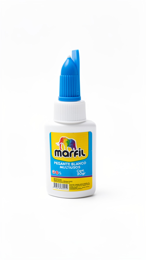 Pegante blanco 20gr Marfil