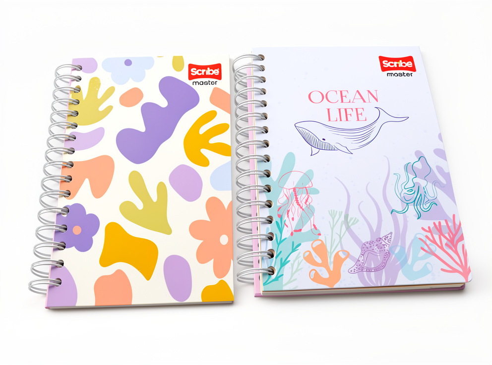 Cuaderno arg. 5mat. Peq. mujer Scribe
