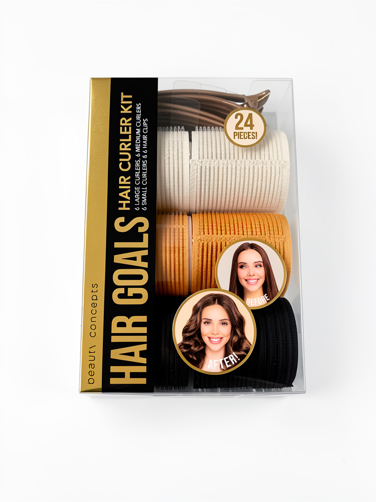 Hair goals curler kit