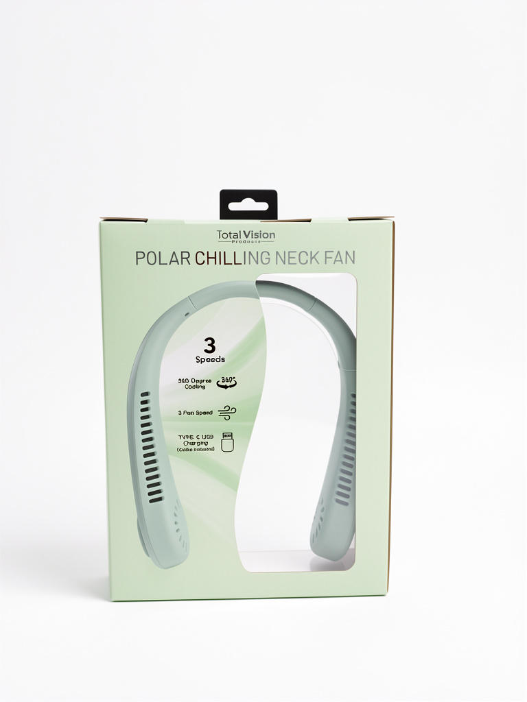 Neckband ventilador portátil cuello