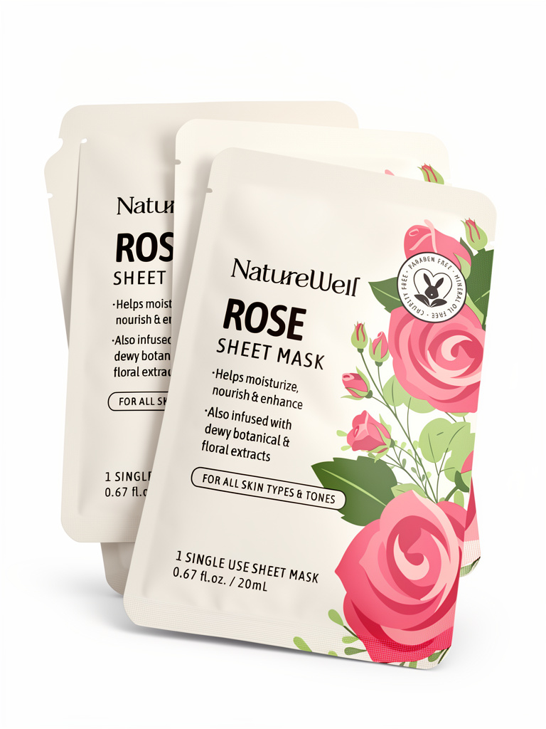 Mascarilla Nsturewell Rosas