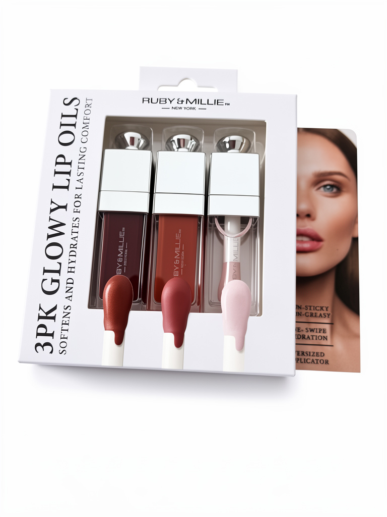 Paquete 3 labiales Ruby Y Millie