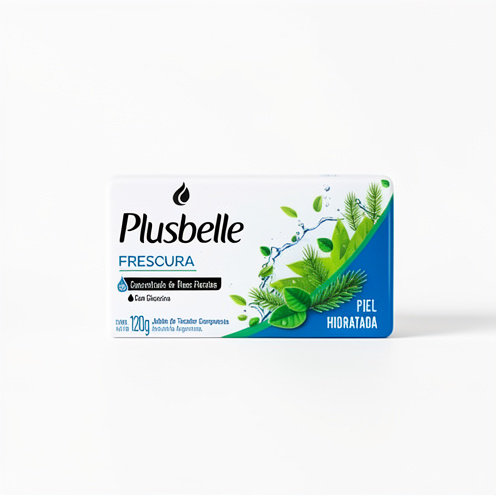 Jabón de tocador Plusbelle Frescura 120g