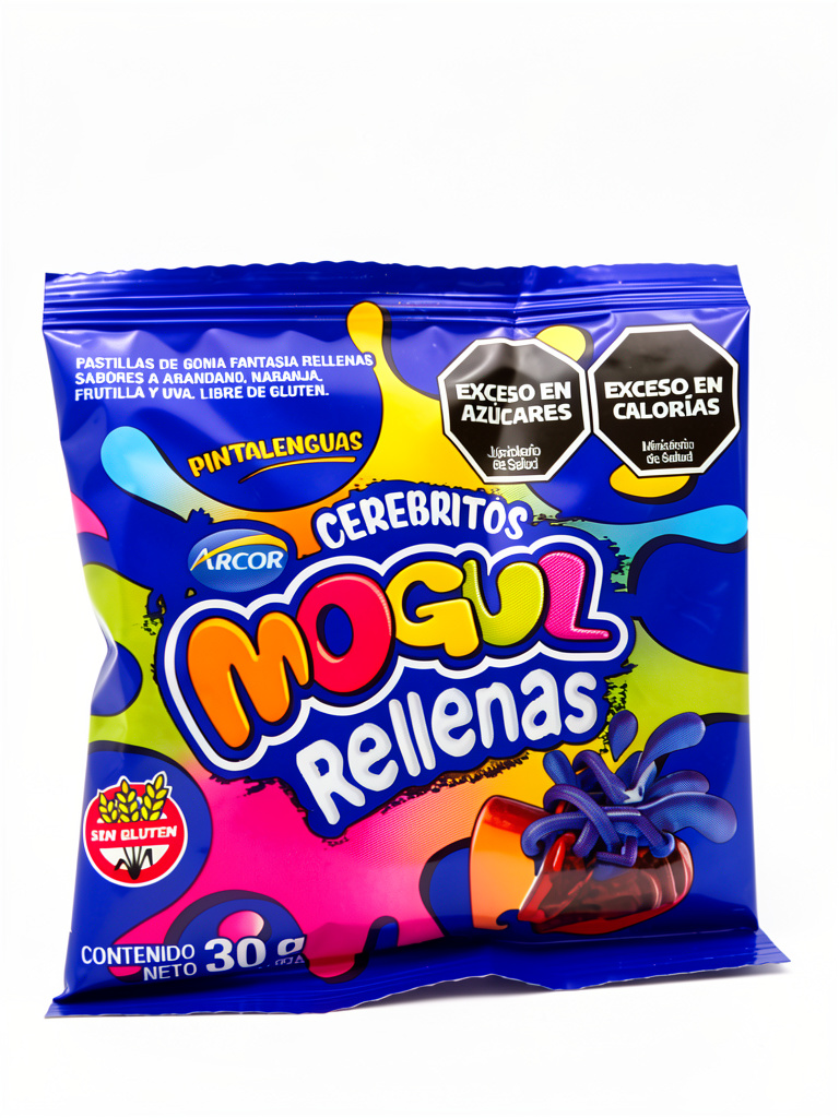 Mogul cerebrito rellenas
