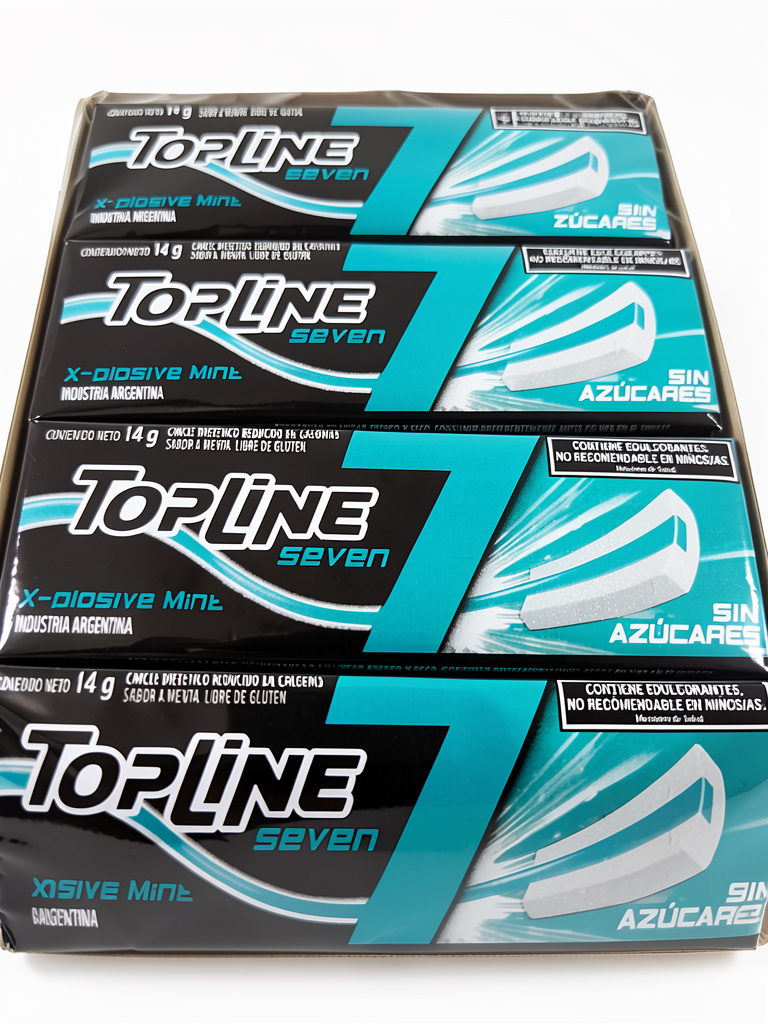 Chicle Topline7 xplosive mint