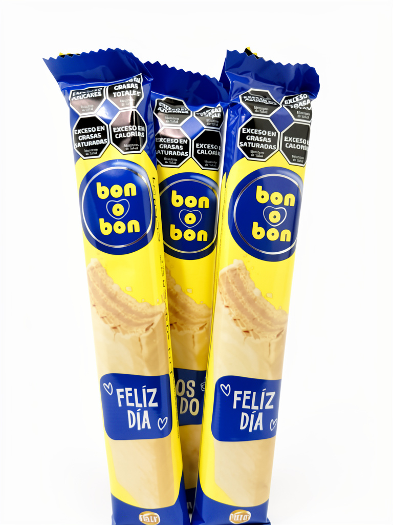 Oblea rellena Bon o Bon BLANCO