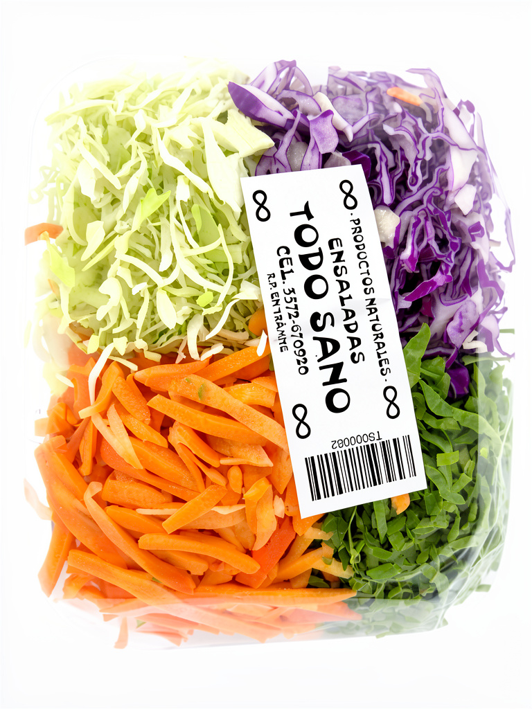 Bandejita ensalada mixta