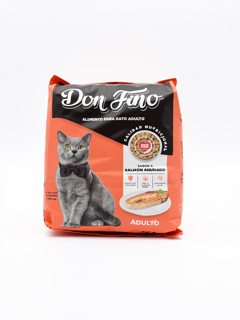 COMIDA PARA GATO DON FINO 454 G SALMÓN AHUMADO