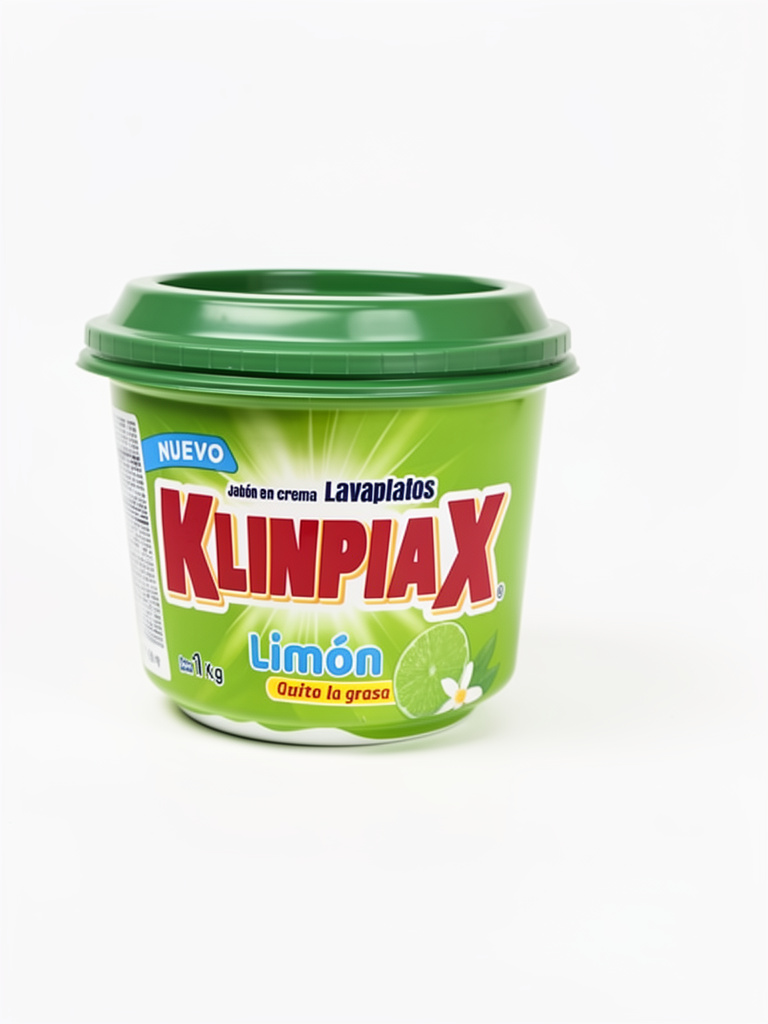 TARRO JABON TRASTES 1 KG KLIMPIAX LIMÓN