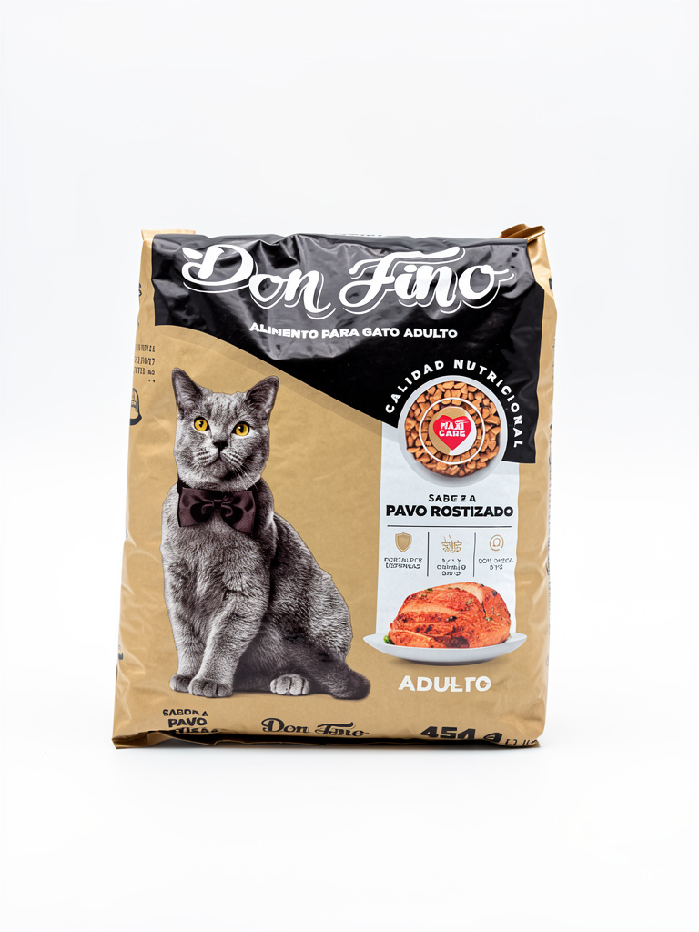 COMIDA PARA GATO DON FINO 454 G PAVO ROSTIZADO