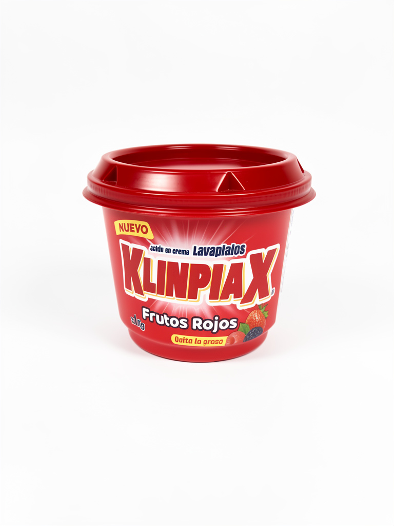 TARRO JABÓN LAVA TRASTOS 1 KG KLIMPIAX FRUTOS ROJOS
