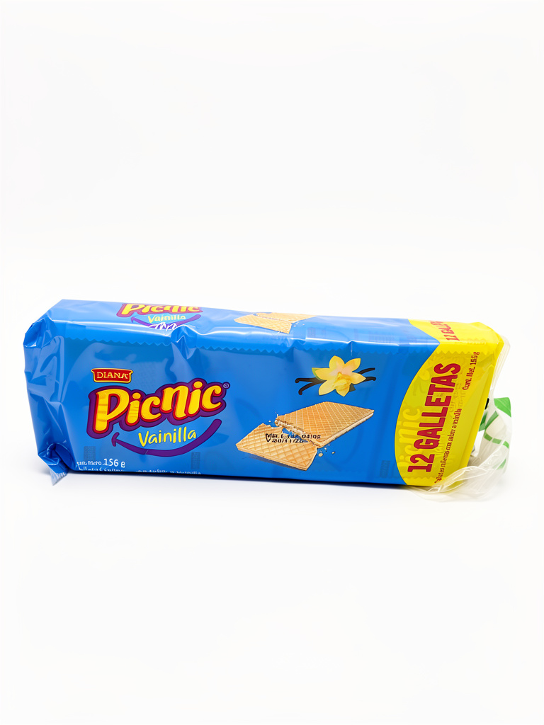 PAQUETE GALLETA 156 G PICNIC VAINILLA