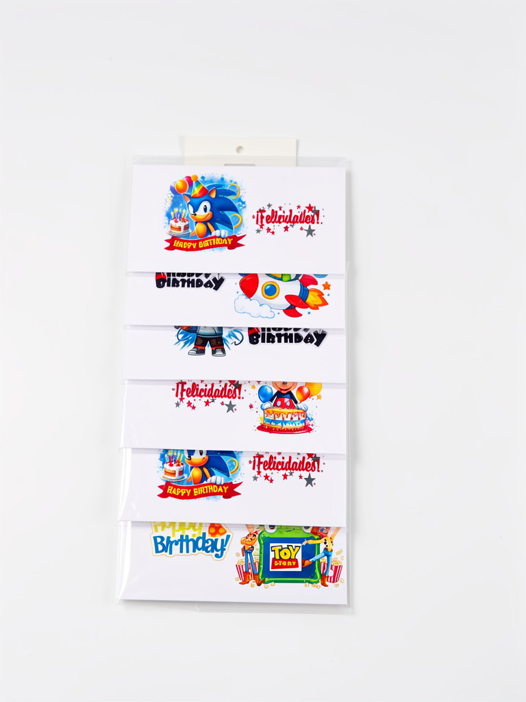 TIRA SOBRES CUMPLEAÑOS PARA NIÑO