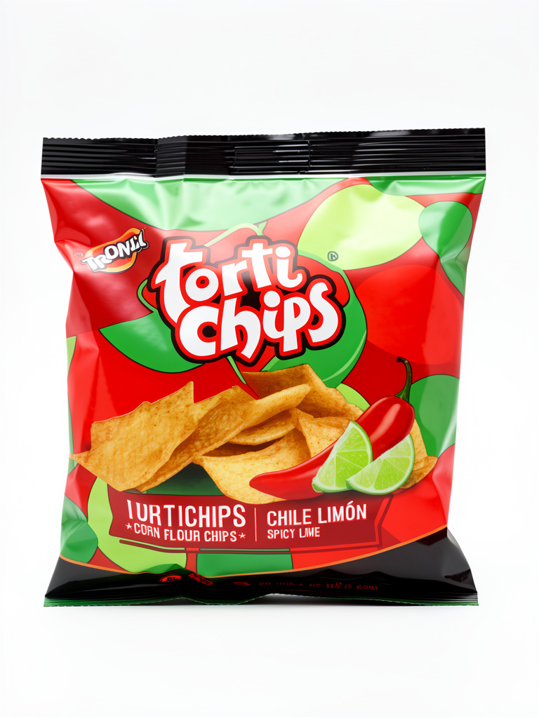 TIRA TORTI CHIPS CHILE LIMÓN 18 G