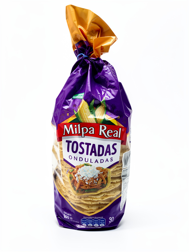 TOSTADAS ONDULADAS MILPA REAL 360 G