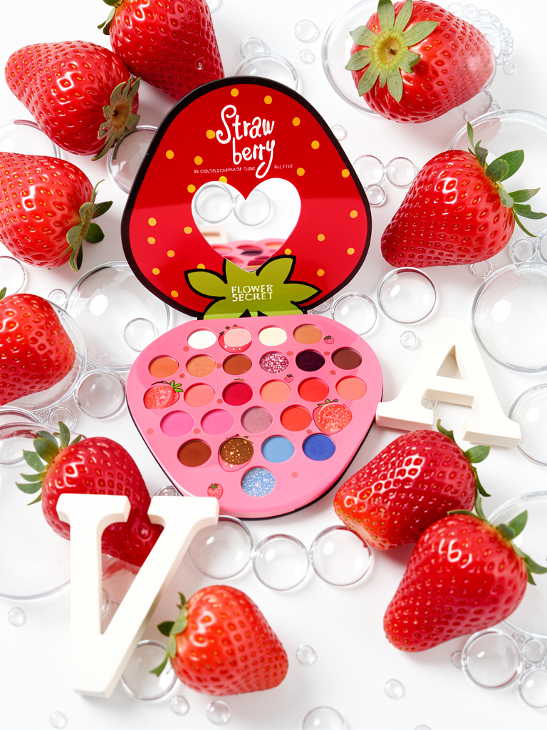 Flower Secret paleta strawberry 26 color