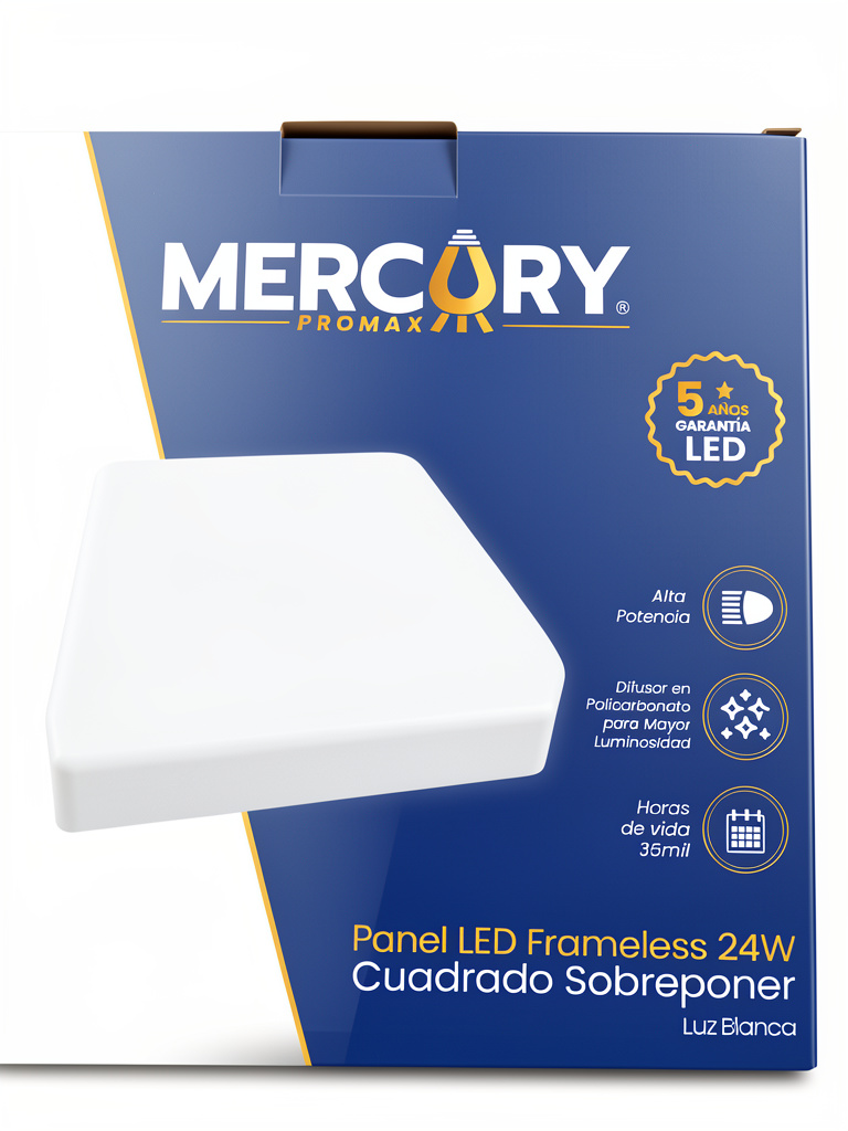 Mercury Promax panel LED 24W blanco