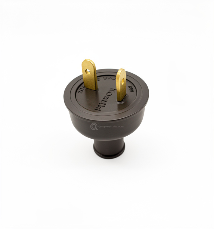 Clavija Pata Cruzada 20A, 120-250V, IP20, Ref FC-4, Marca Kontiki