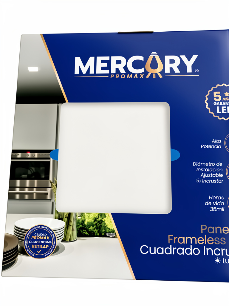 Mercury Promax panel LED blanco