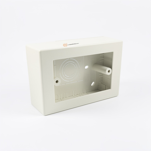 Caja de sobreponer blanca Adler