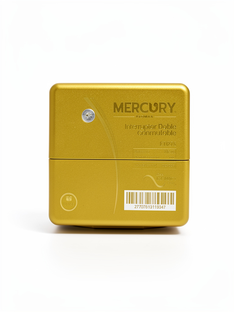 Mercury interruptor doble gold
