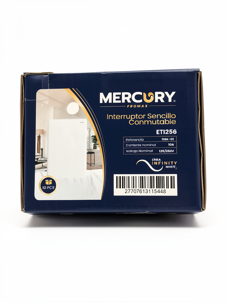 Mercury Interruptor blanco