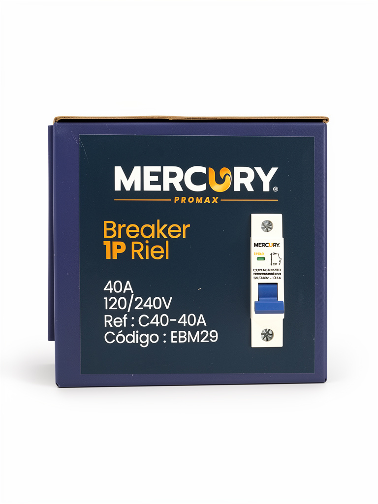 Mercury breaker 1P 40A