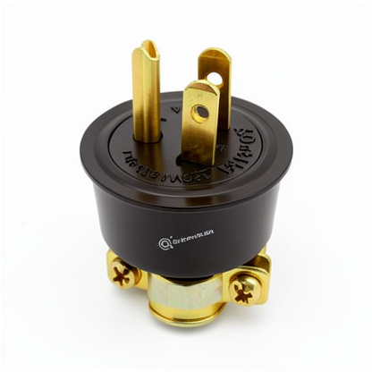 Clavija Industrial 15A Con Polo a Tierra, 120-250V, IP20, Ref FC-3, Marca Kontiki