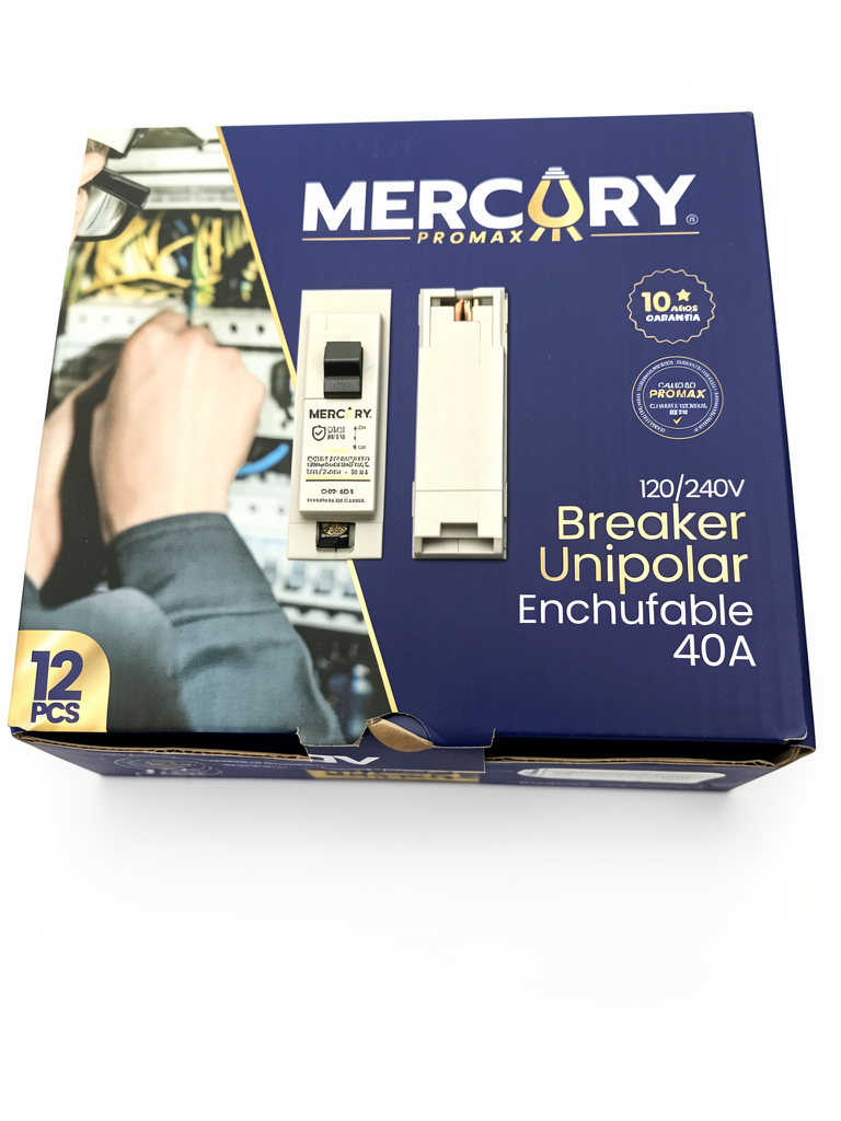 Mercury breaker unipolar 40A