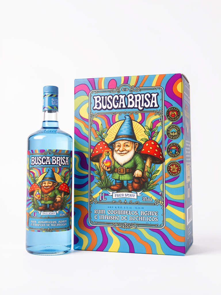 Busca Brisa Licor Azul 1L