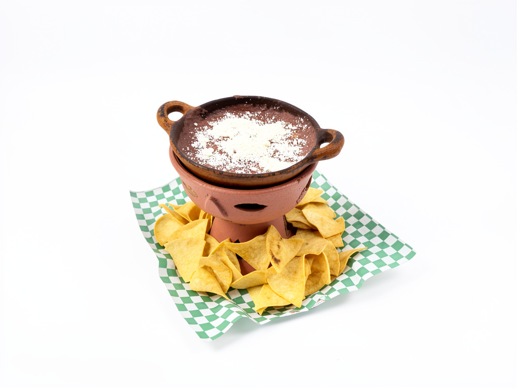 Anafre con quesillo