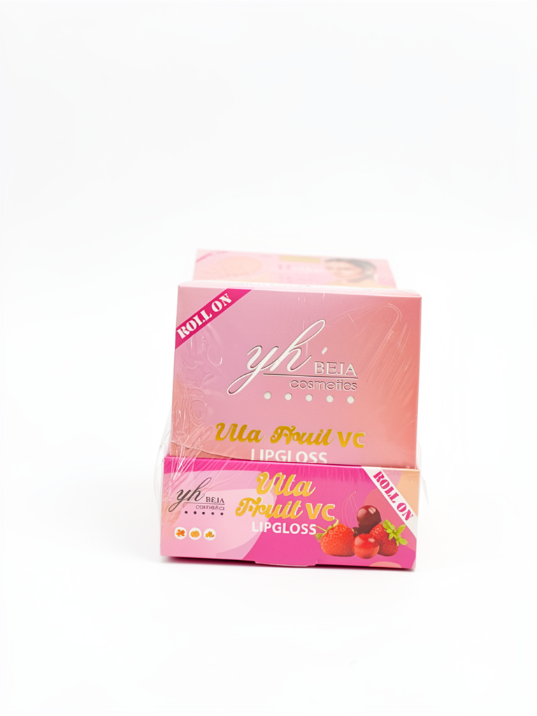 BRILLO DE LABIOS ROLL ON DE SABORES 12 PCS YH-202-12BGD