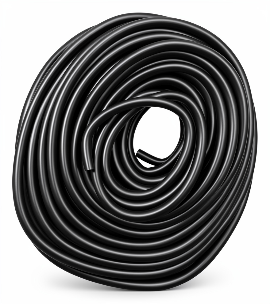 MANGUERA DE COMBUSTIBLE EN ROLLO  COLOR NEGRO