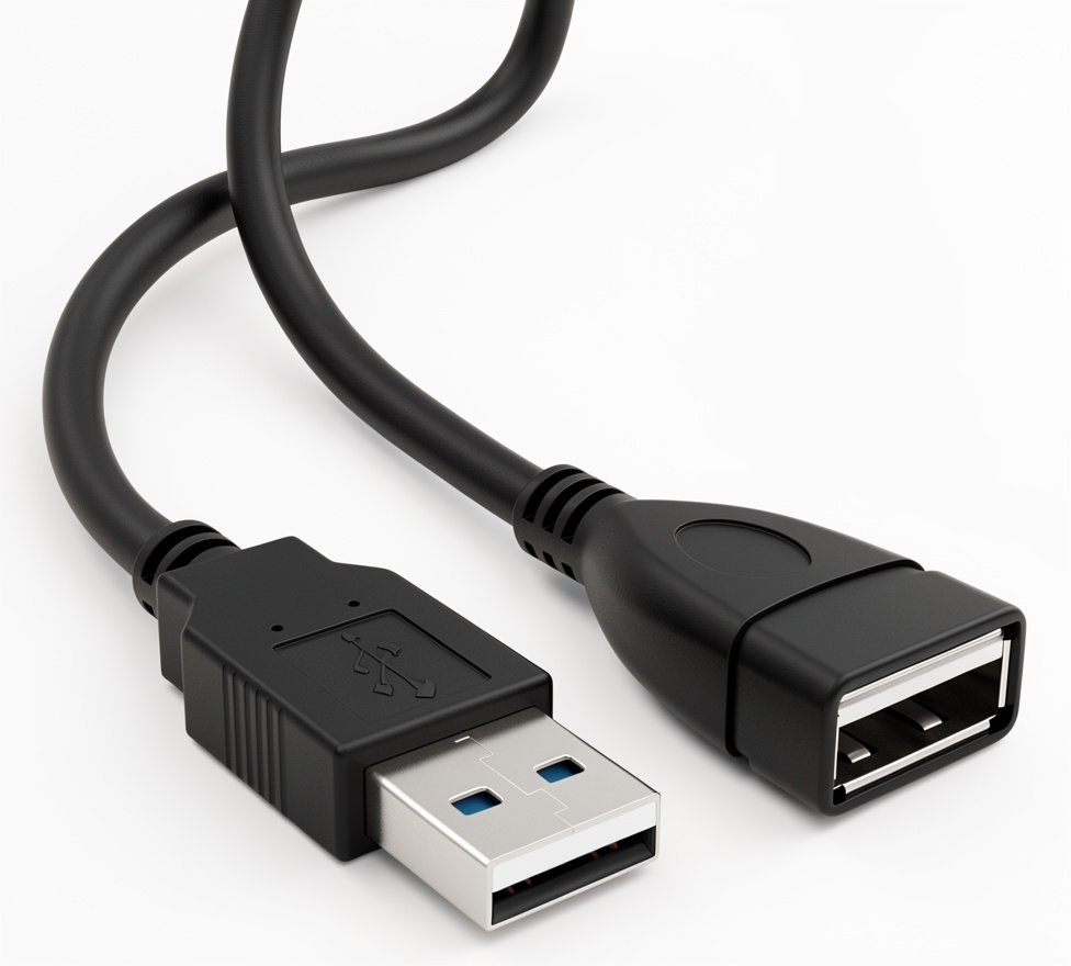 CABLE USB MACHO -HEMBRA 1.5M