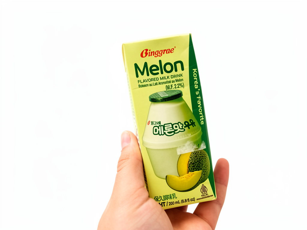 Leche sabor melón