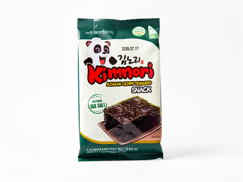 Snack algas sin picante