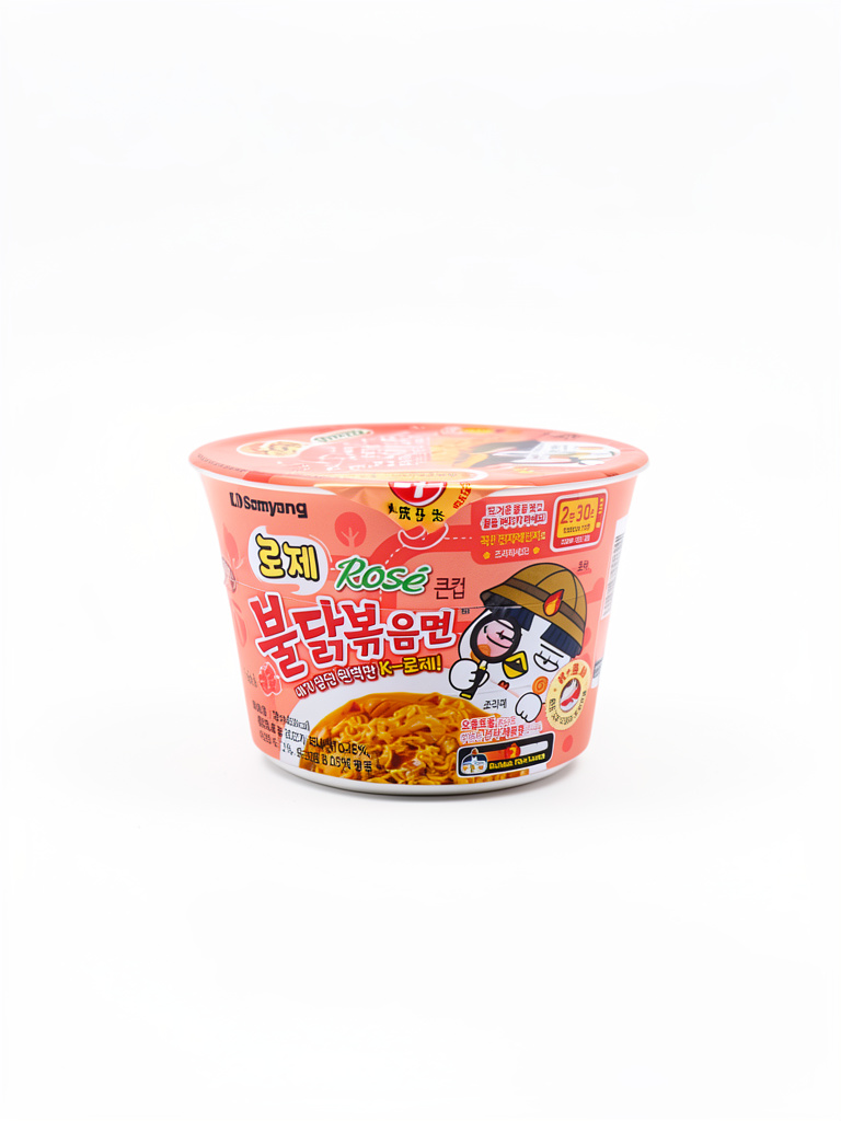 Ramen pote buldak rose