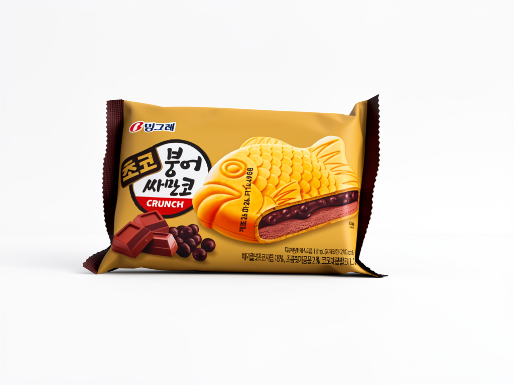 Helado pescado chocolate