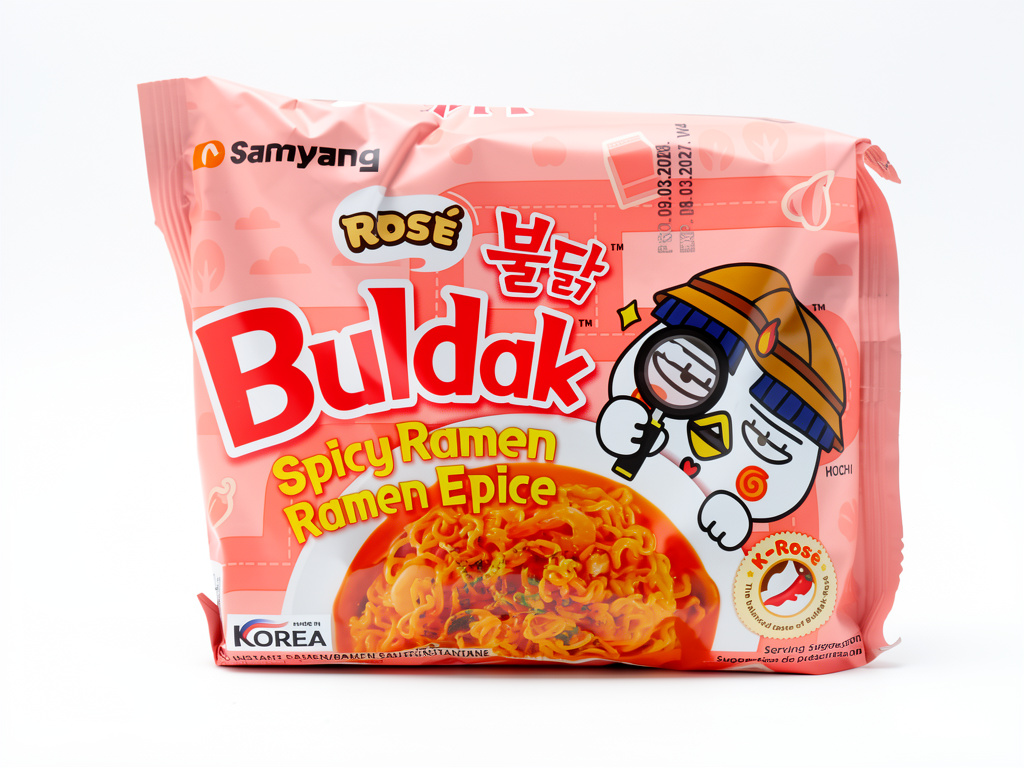 Buldak rose bolsa