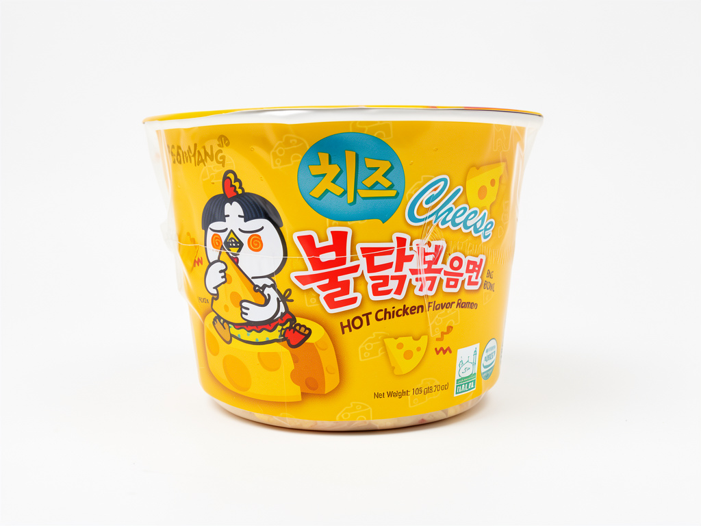 Ramen pote buldak queso