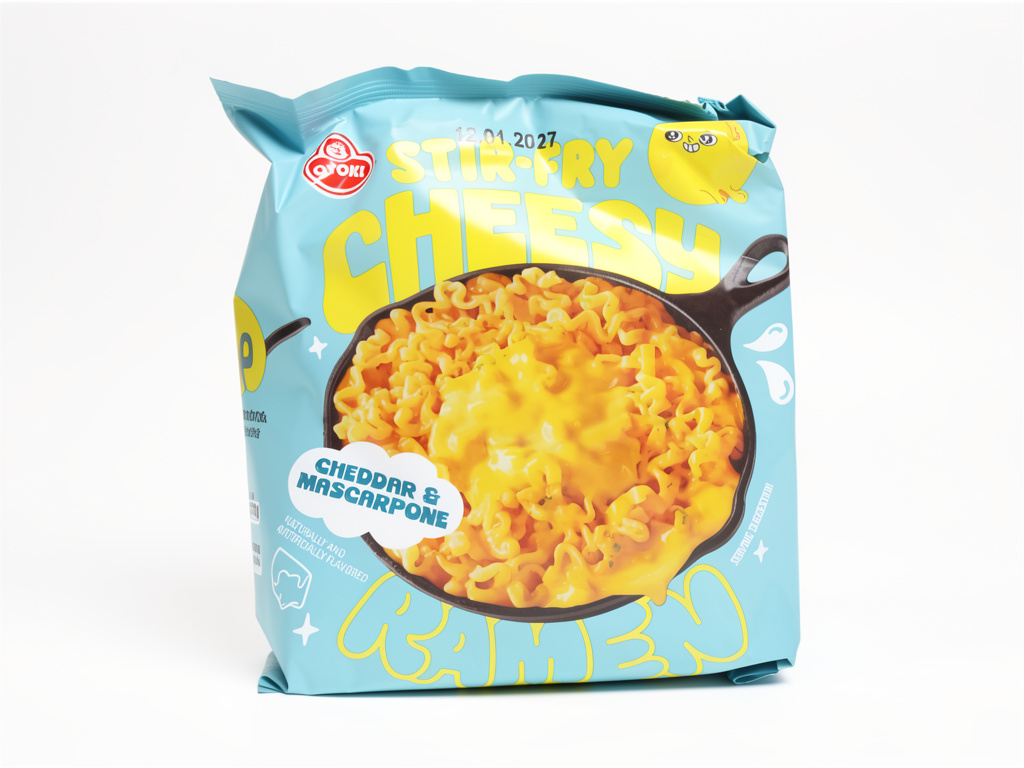 Ramen bolsa cheesy celeste