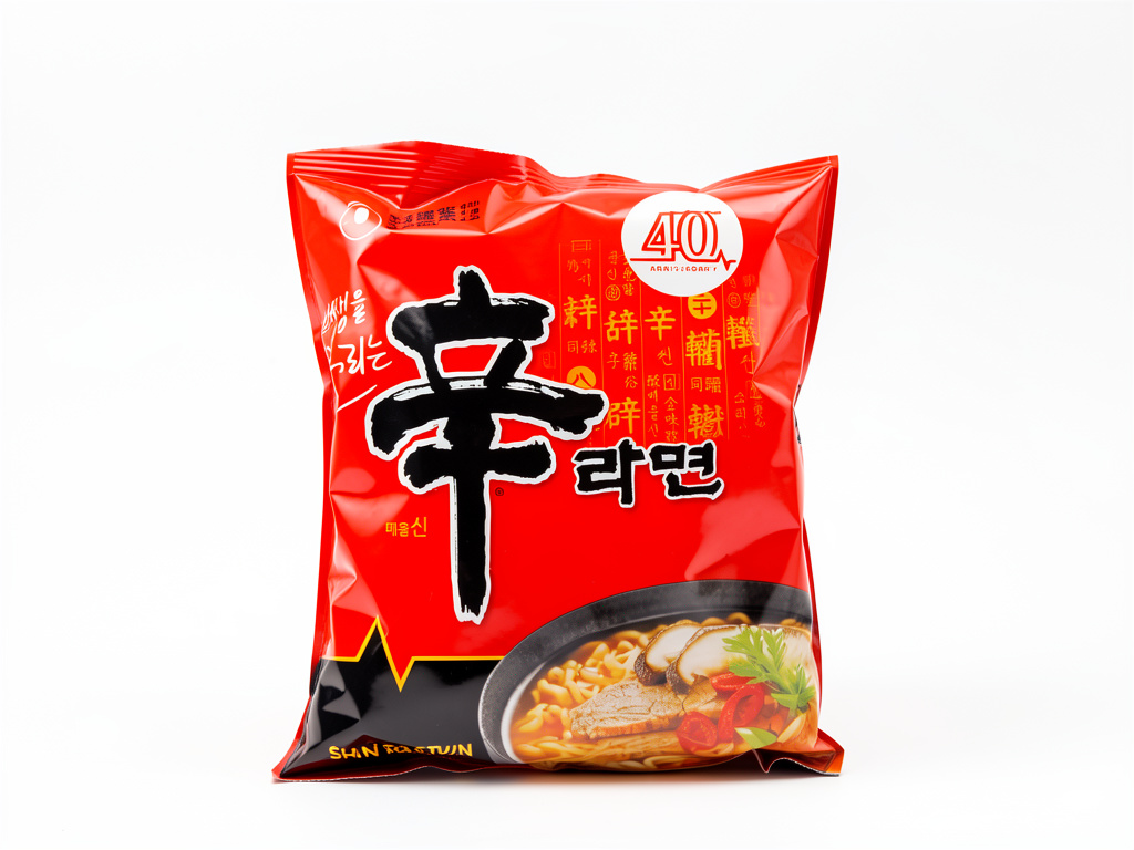 Ramen bolsa rojo shin ramyun