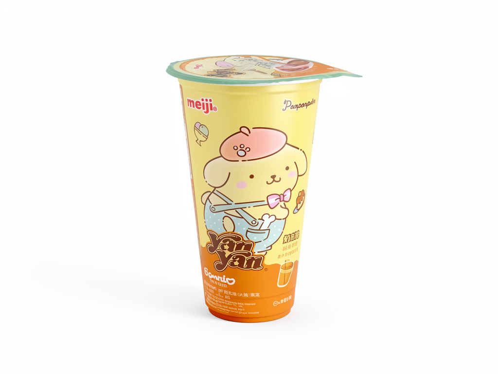 Yan yan grande pompompurin sabor te con leche