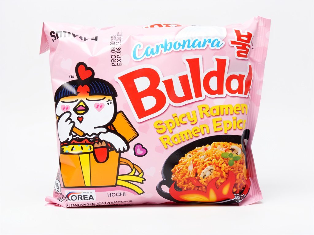Ramen buldak carbonara bolsa
