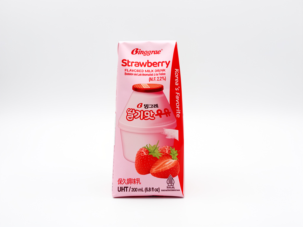 Leche sabor frutilla