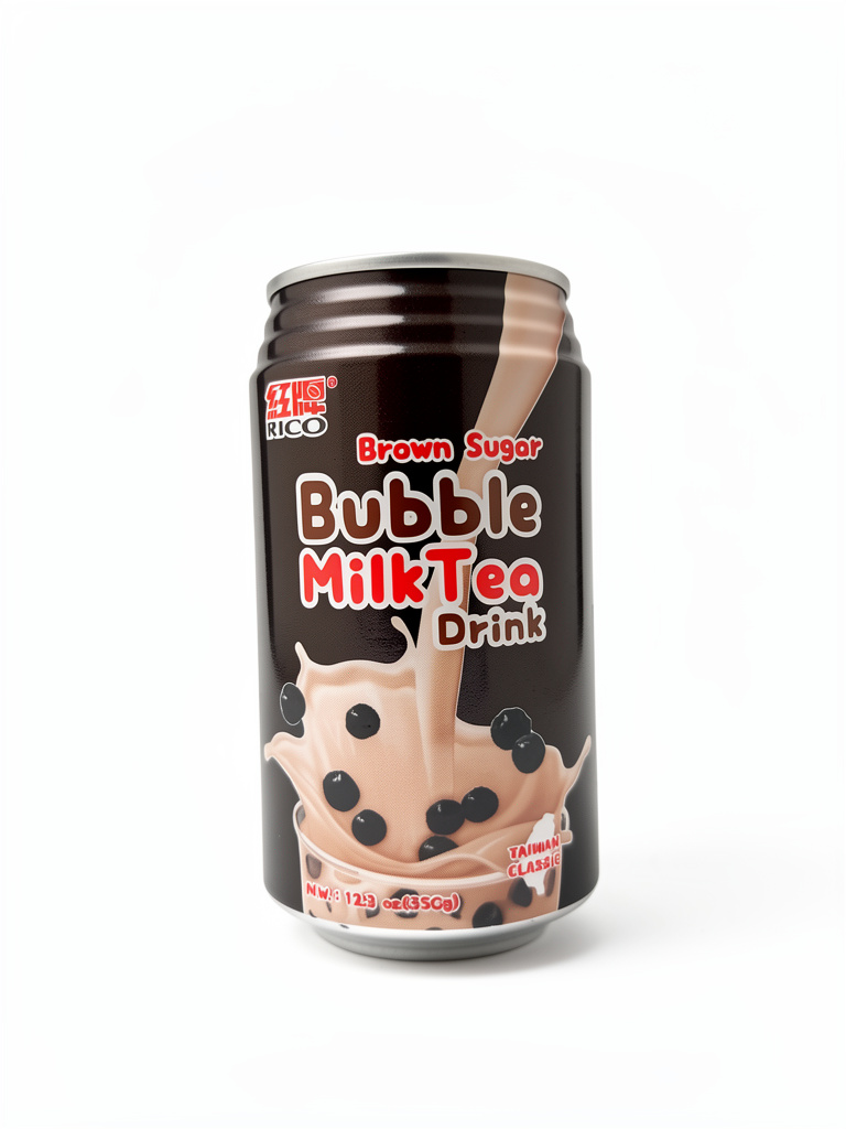 Bubble milk tea Negro